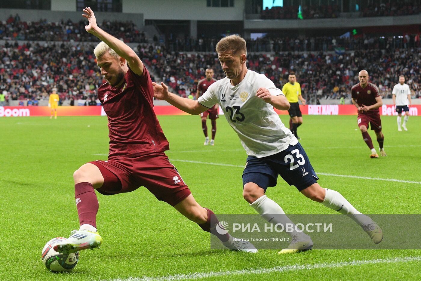 Футбол. Товарищеский матч Беларусь - Россия