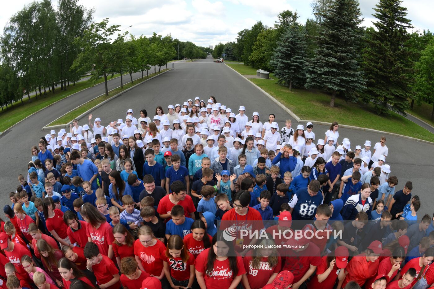 Флешмоб, приуроченный ко Дню России