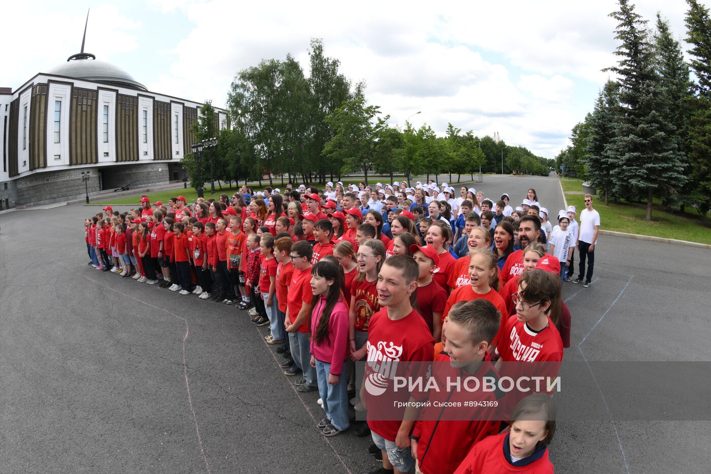 Флешмоб, приуроченный ко Дню России