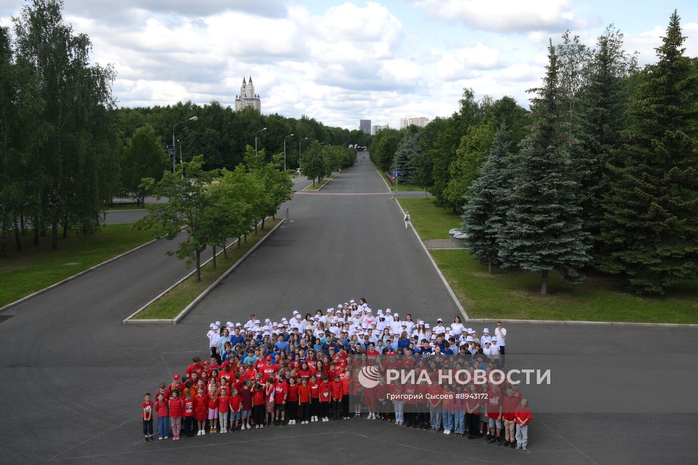 Флешмоб, приуроченный ко Дню России