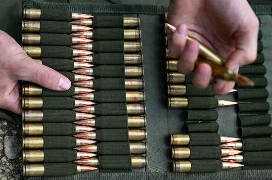 Подготовка снайперов группировки войск "Центр" в зоне СВО