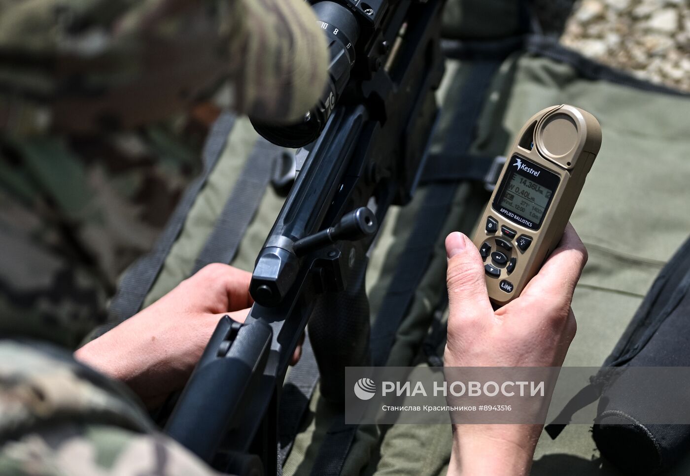 Подготовка снайперов группировки войск "Центр" в зоне СВО