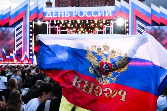 Концерт на Красной площади, посвященный Дню России