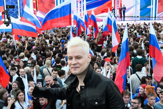 Концерт на Красной площади, посвященный Дню России