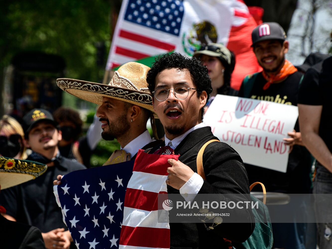 Протесты в Лос-Анджелесе