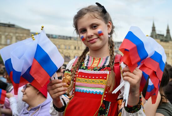 Концерт на Красной площади, посвященный Дню России