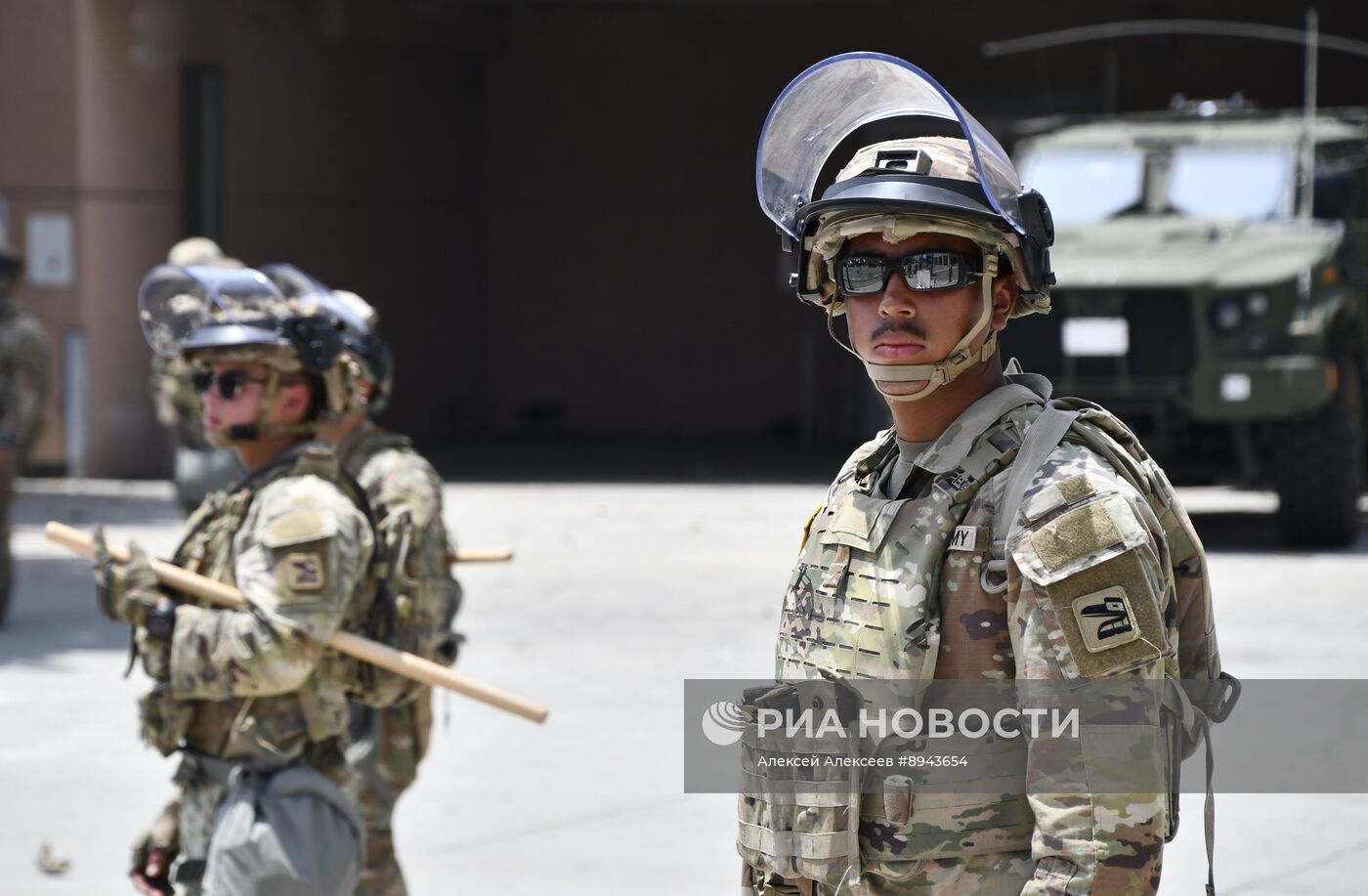 Протесты в Лос-Анджелесе