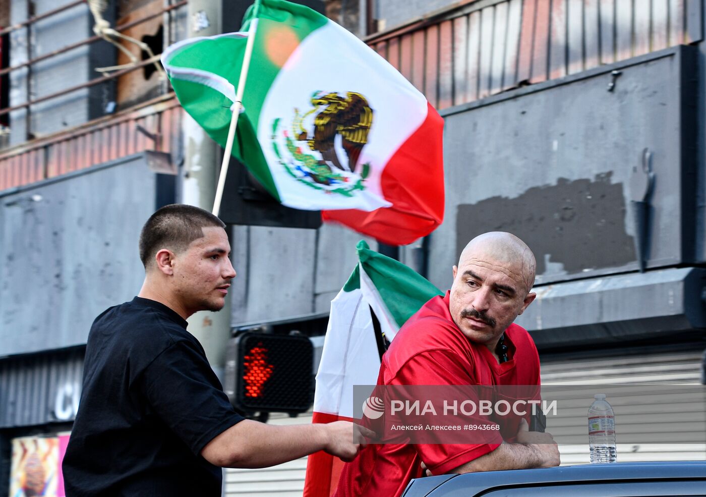 Протесты в Лос-Анджелесе