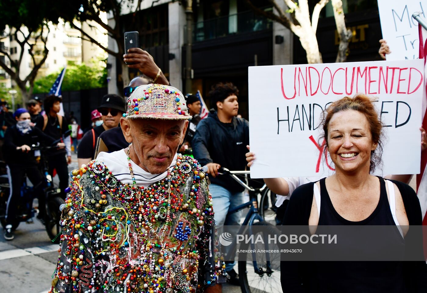 Протесты в Лос-Анджелесе