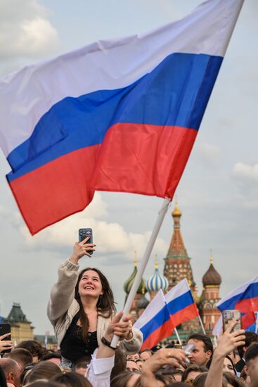Концерт на Красной площади, посвященный Дню России