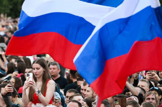 Концерт на Красной площади, посвященный Дню России