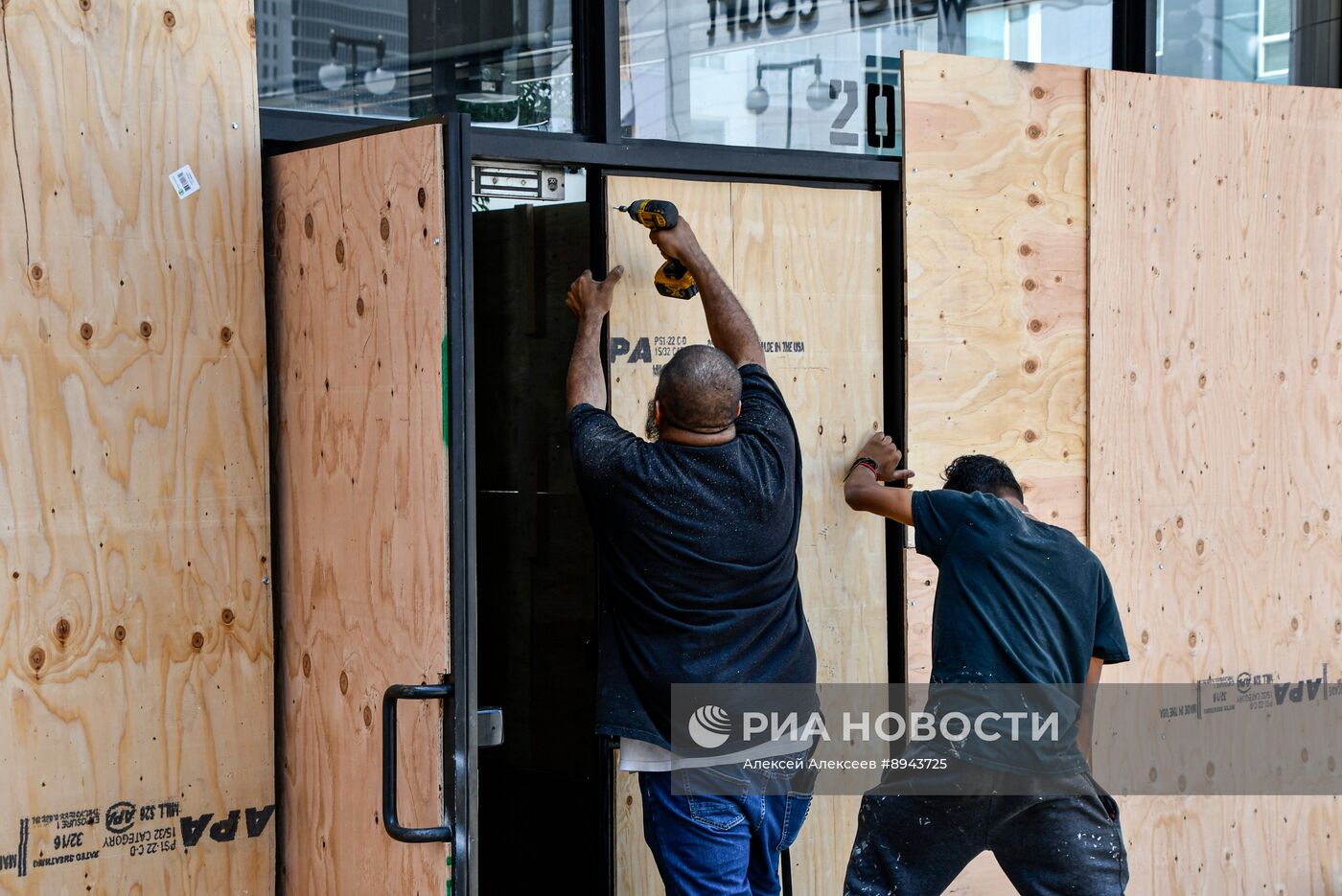 Протесты в Лос-Анджелесе