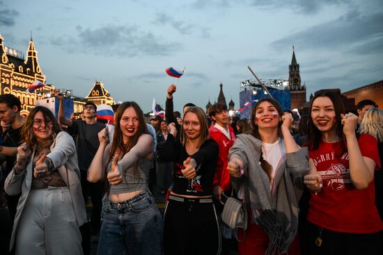 Концерт на Красной площади, посвященный Дню России