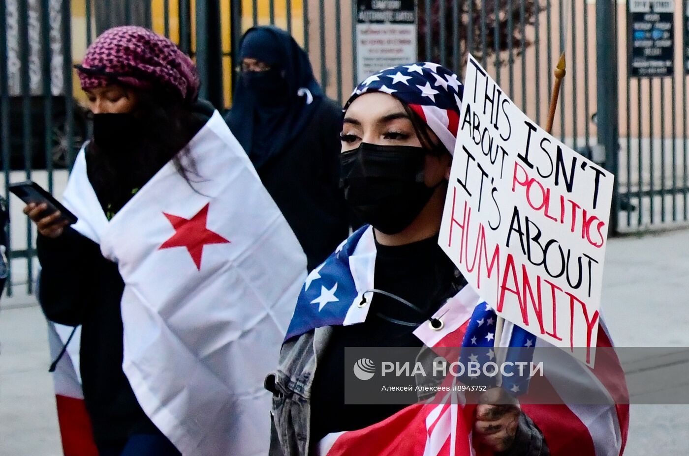 Протесты в Лос-Анджелесе