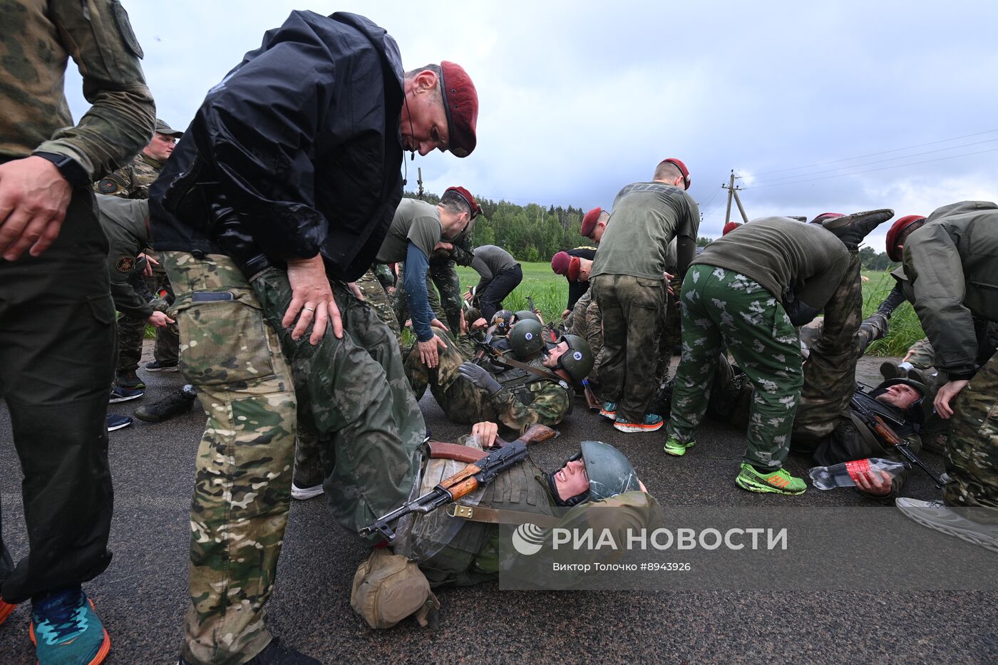 Экзамен белорусского спецназа на право ношения крапового берета