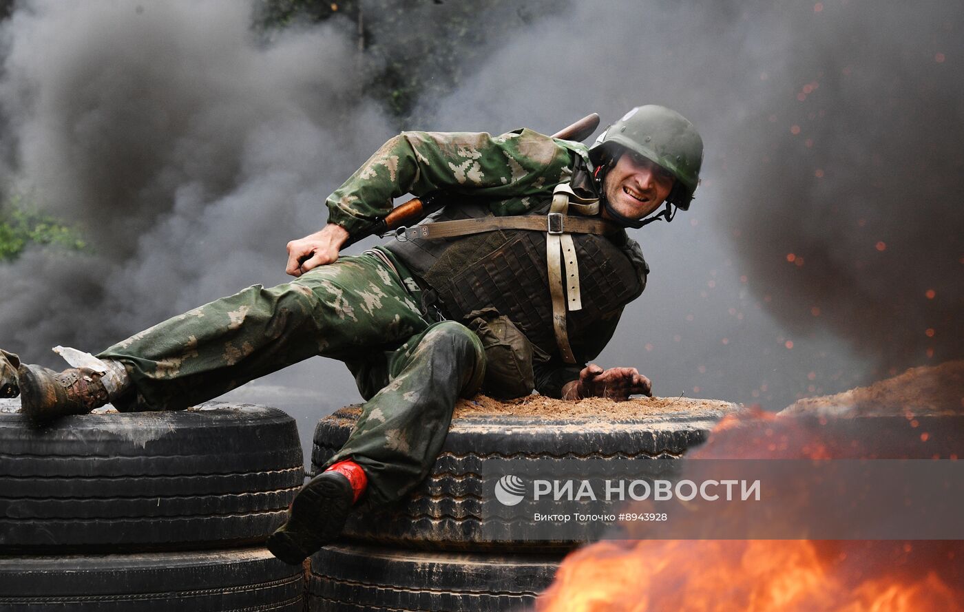 Экзамен белорусского спецназа на право ношения крапового берета