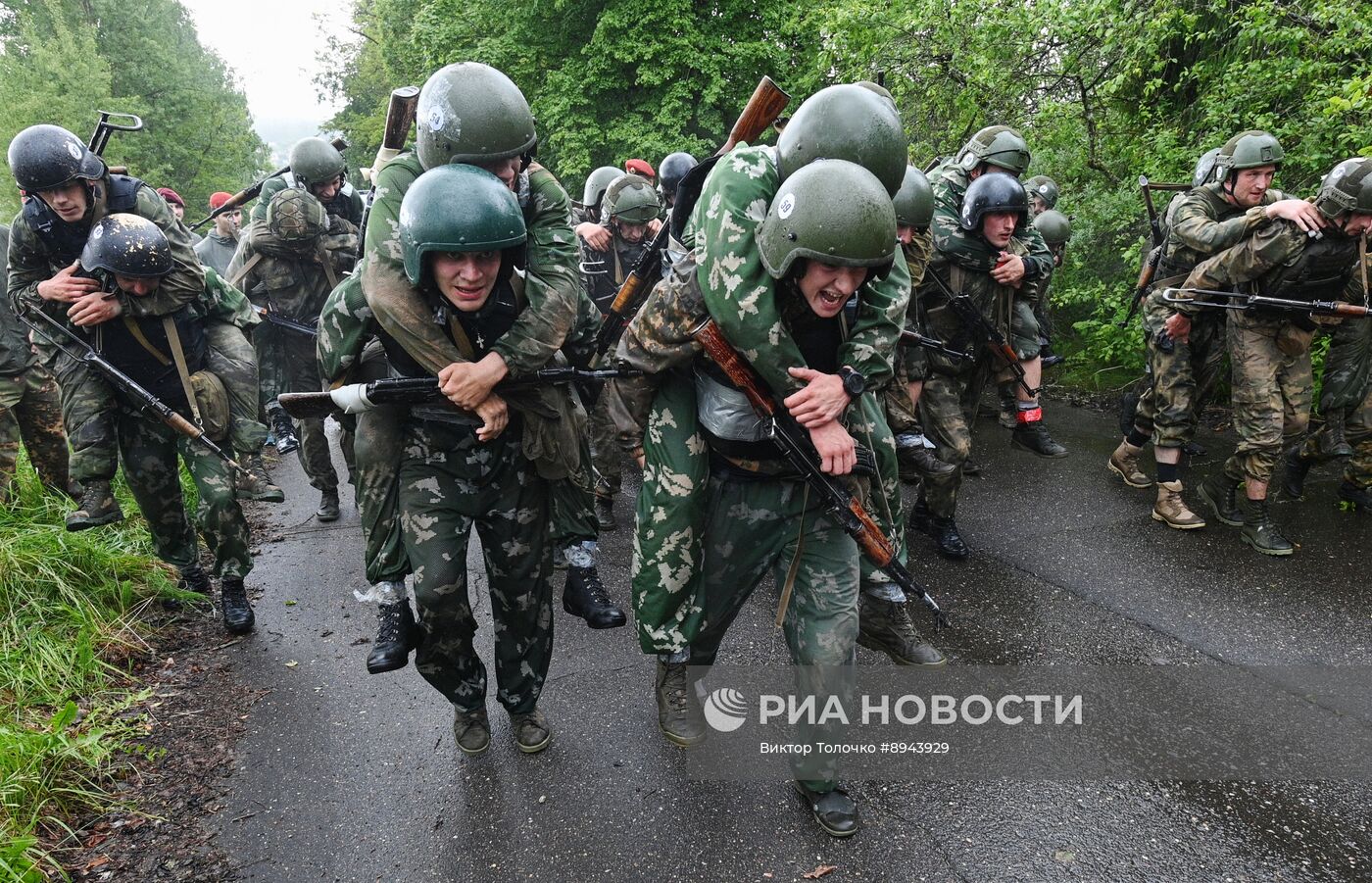 Экзамен белорусского спецназа на право ношения крапового берета