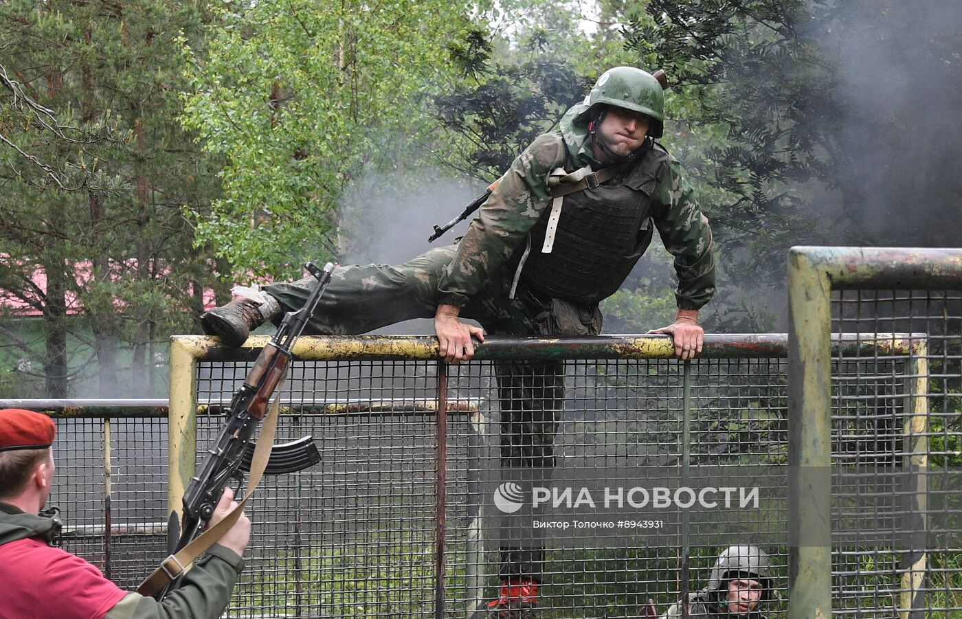 Экзамен белорусского спецназа на право ношения крапового берета