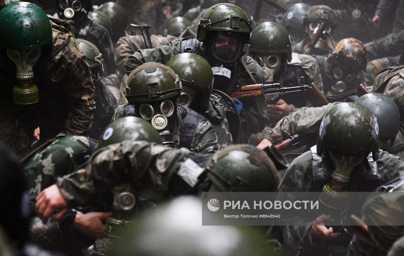 Экзамен белорусского спецназа на право ношения крапового берета