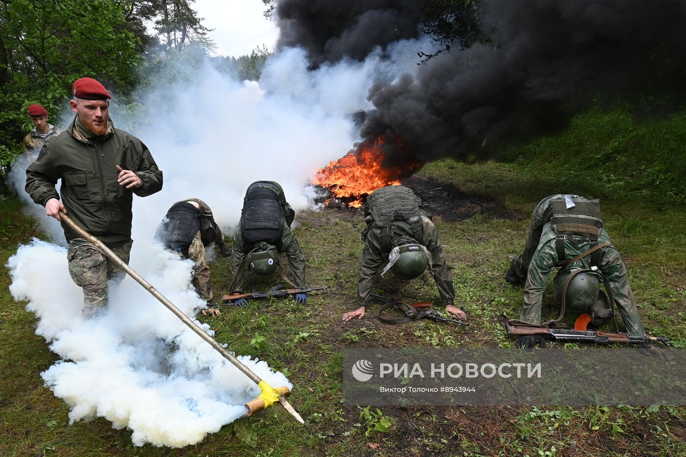 Экзамен белорусского спецназа на право ношения крапового берета