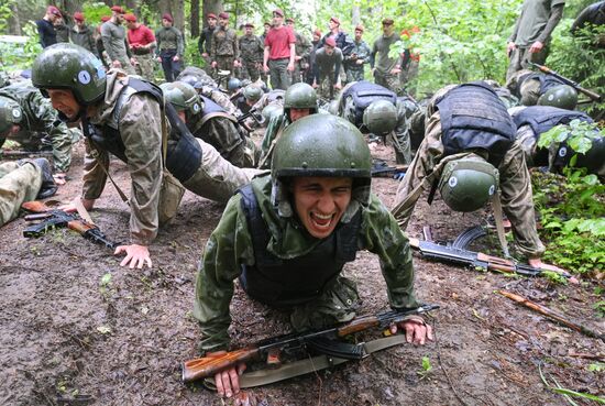 Экзамен белорусского спецназа на право ношения крапового берета