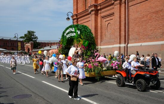 Фестиваль цветов в Санкт-Петербурге