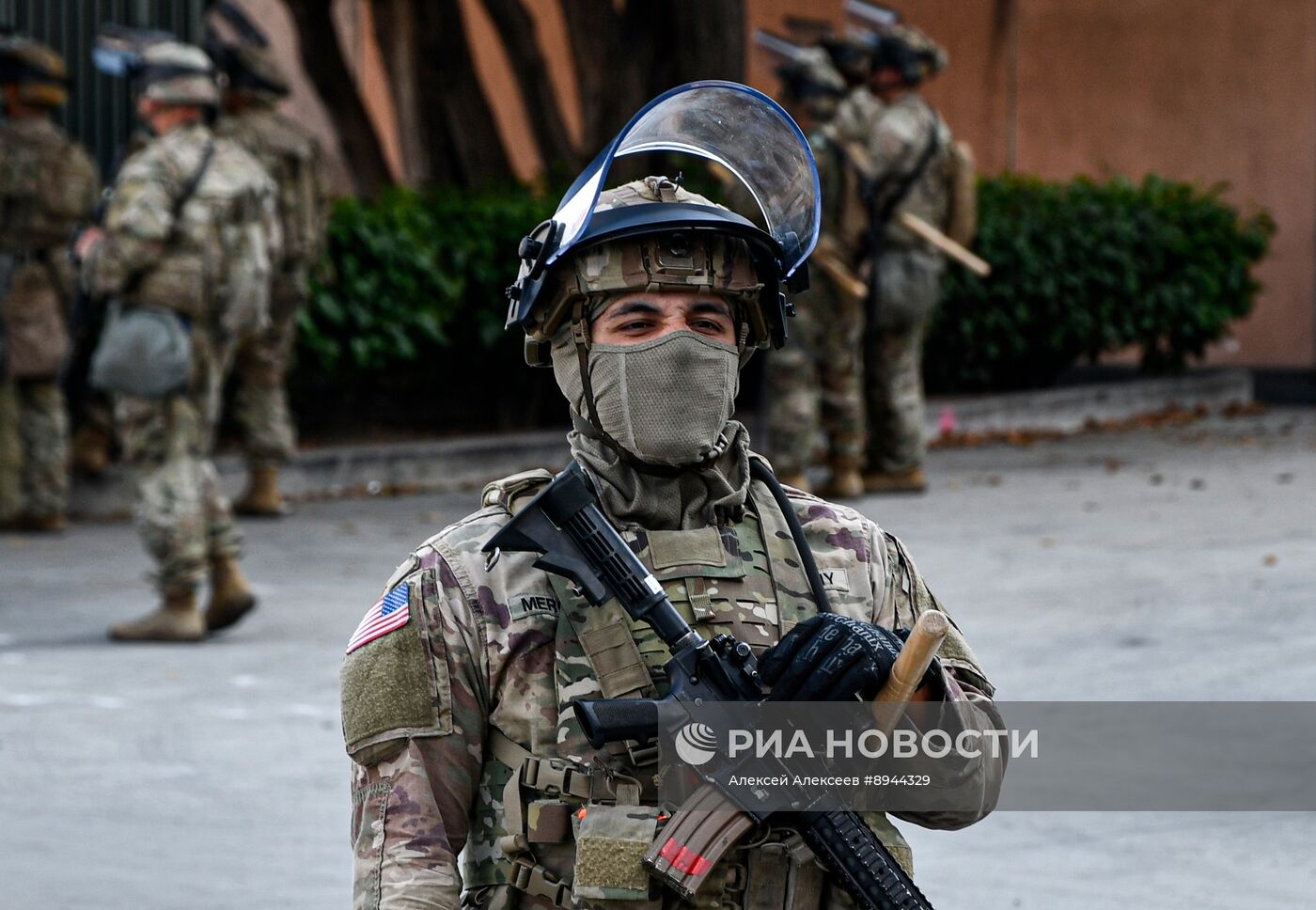 Протесты в Лос-Анджелесе