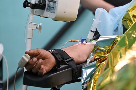 Передовой госпиталь спецназа "Ахмат" 4-й бригады МО РФ