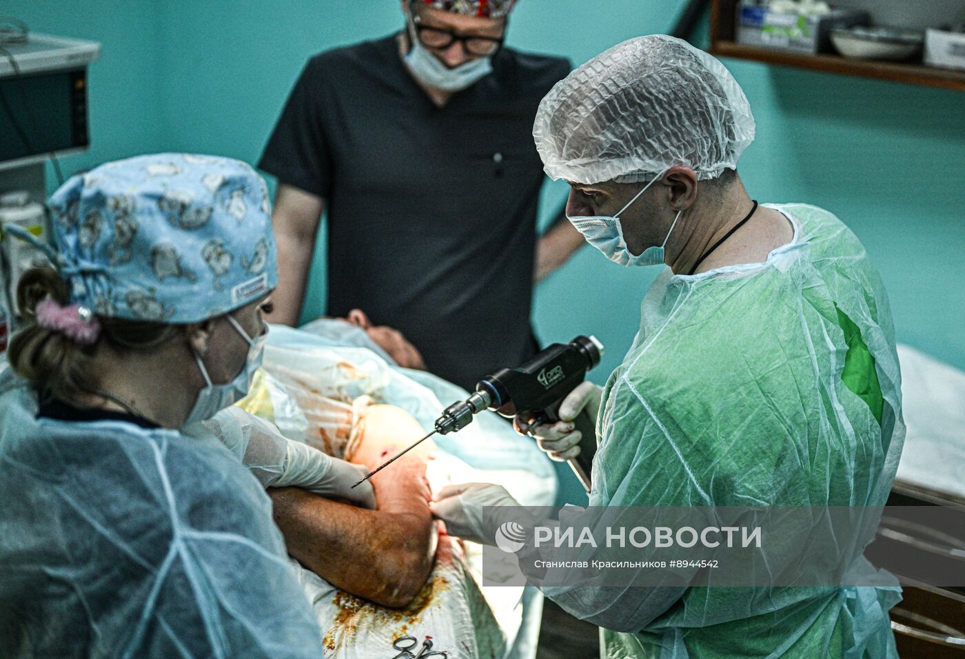 Передовой госпиталь спецназа "Ахмат" 4-й бригады МО РФ