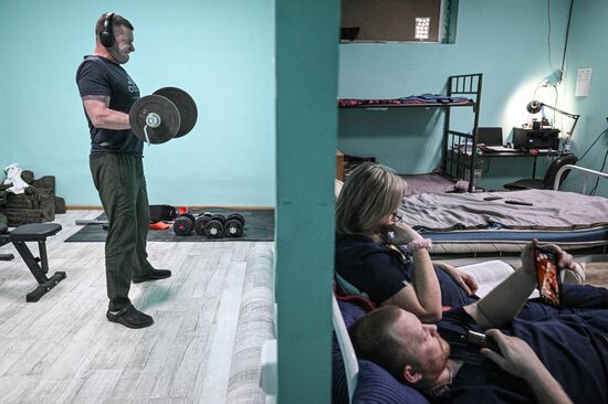 Передовой госпиталь спецназа "Ахмат" 4-й бригады МО РФ