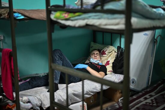 Передовой госпиталь спецназа "Ахмат" 4-й бригады МО РФ