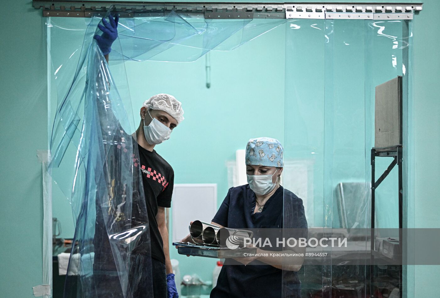 Передовой госпиталь спецназа "Ахмат" 4-й бригады МО РФ