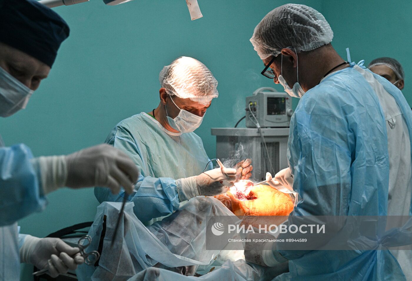 Передовой госпиталь спецназа "Ахмат" 4-й бригады МО РФ