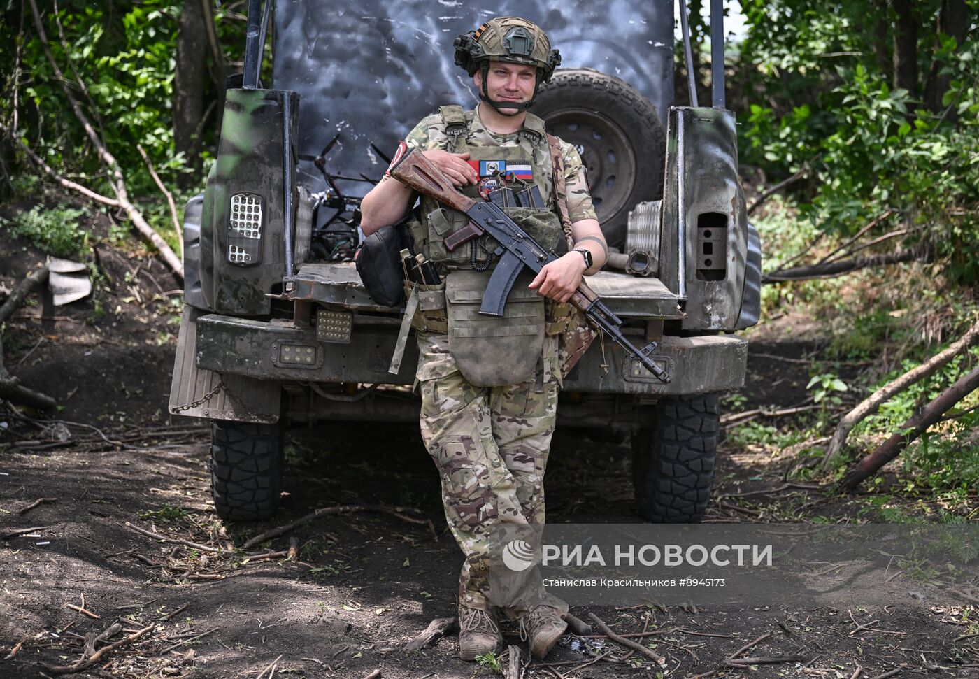 Посты воздушного наблюдения группировки войск "Центр" на Красноармейском направлении СВО