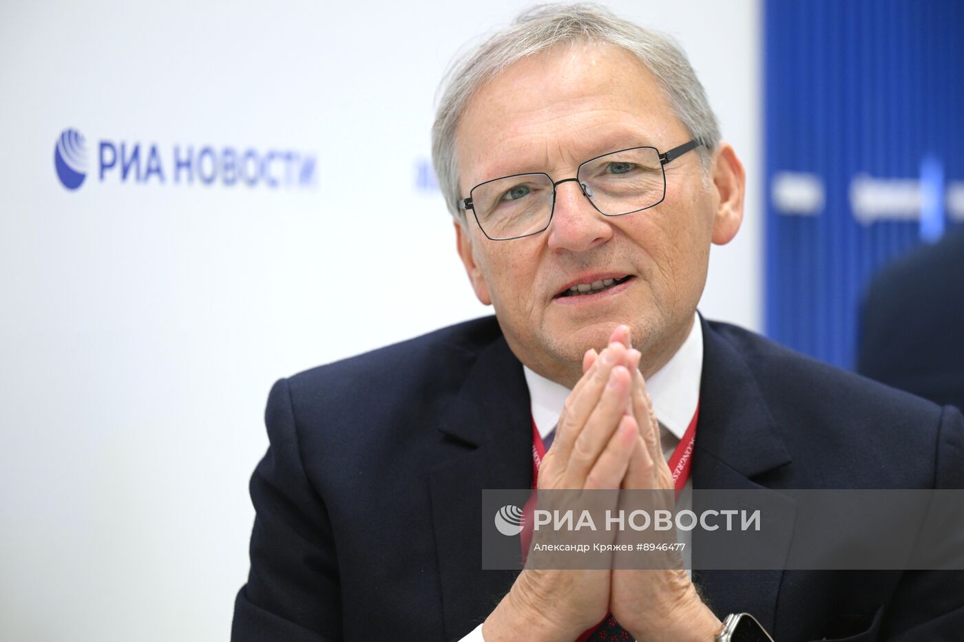 ПМЭФ-2025. Стенд РИА Новости и студия радио Sputnik