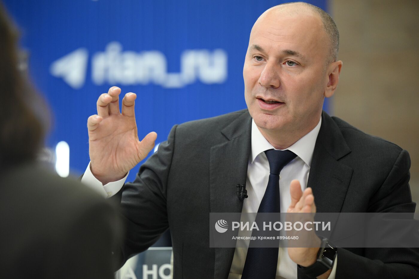 ПМЭФ-2025. Стенд РИА Новости и студия радио Sputnik