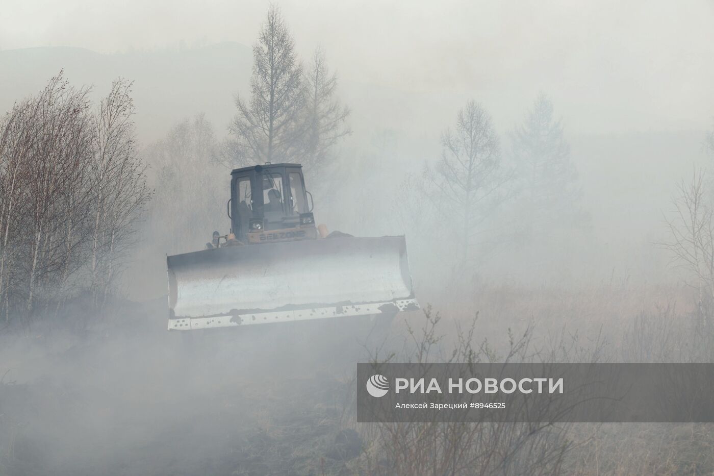 Природные пожары в Забайкальском крае