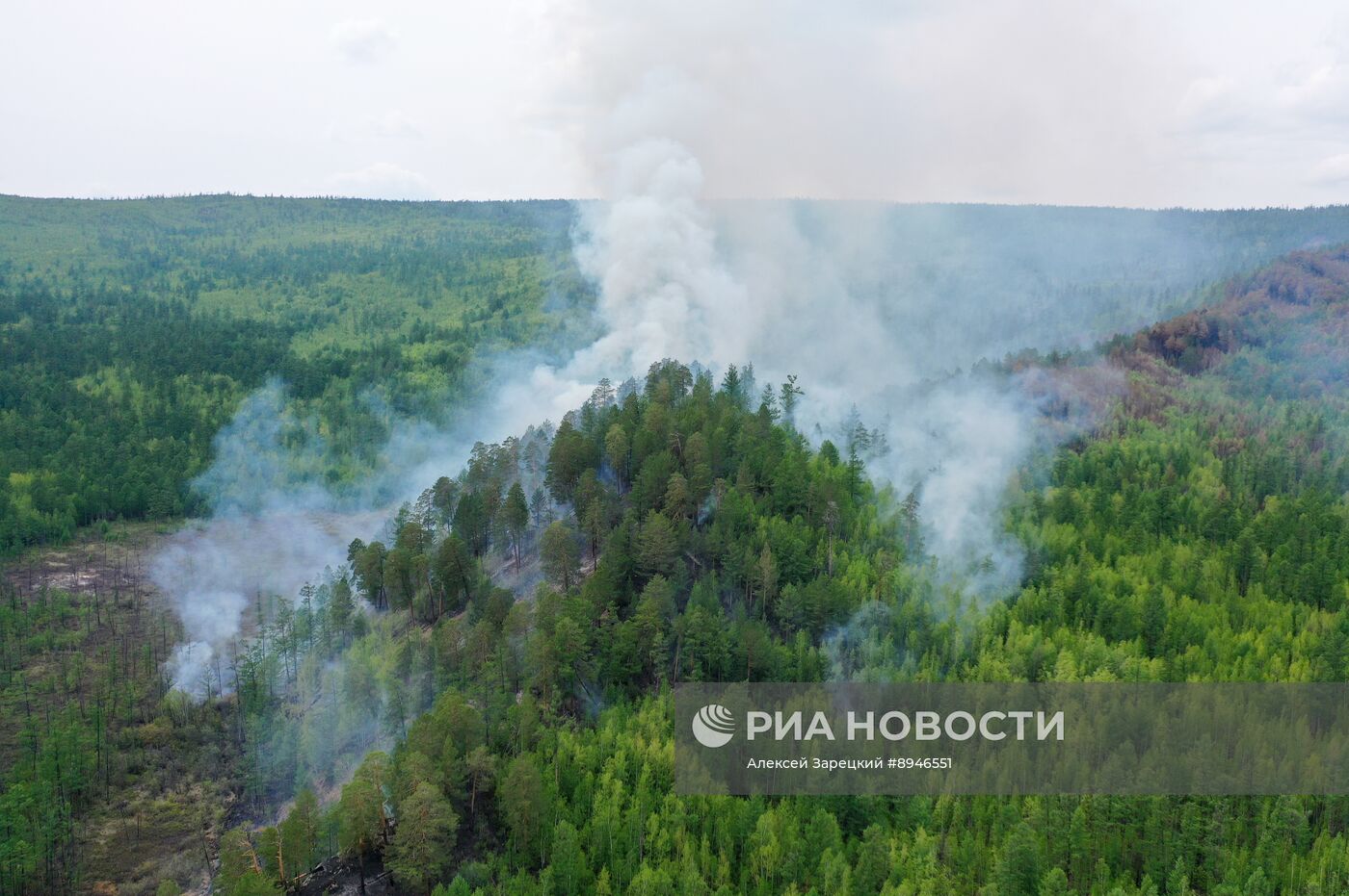 Природные пожары в Забайкальском крае