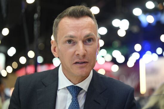 ПМЭФ-2025. Стенд РИА Новости и студия радио Sputnik