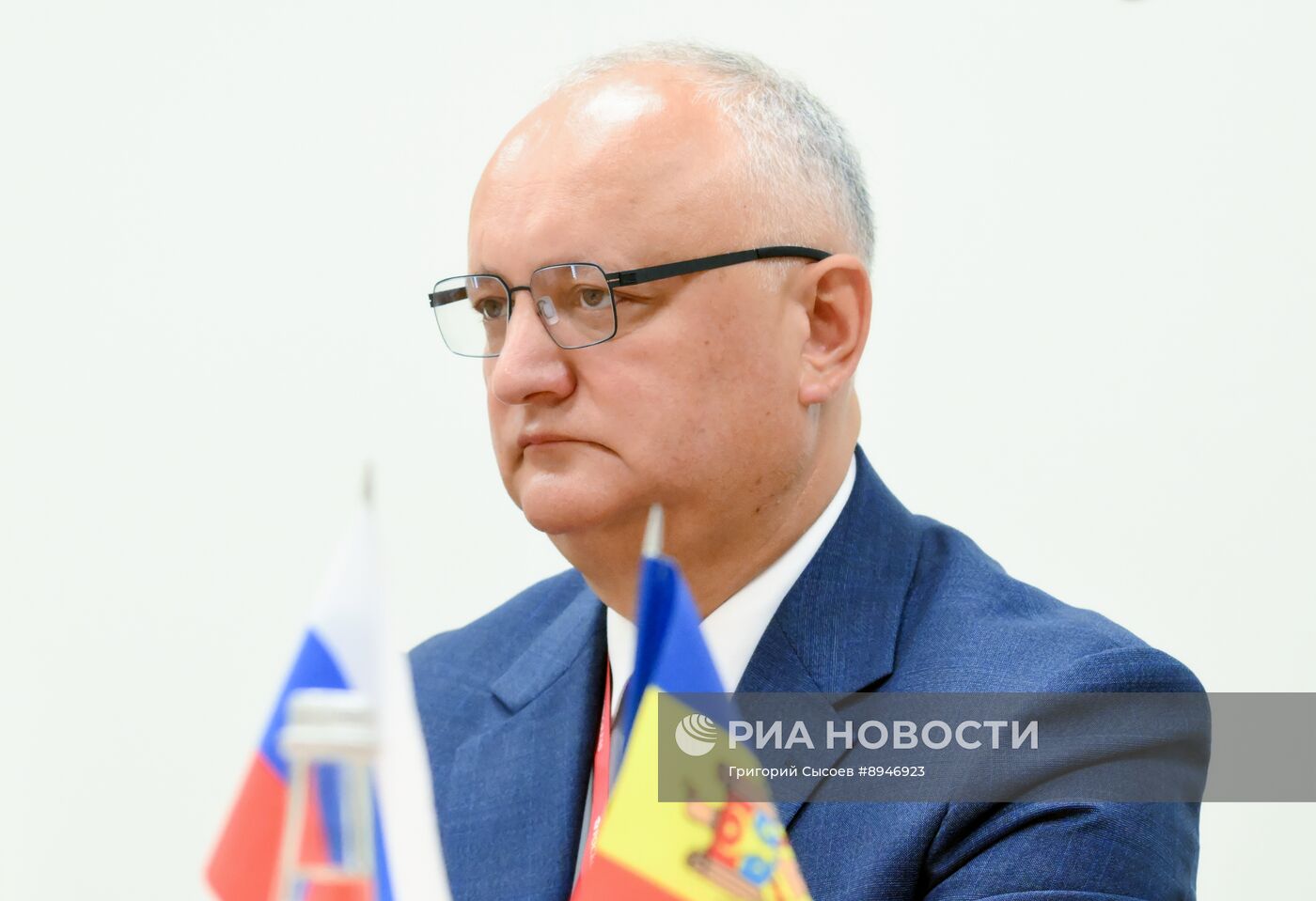 ПМЭФ-2025. Встреча И. Додона и М. Решетникова