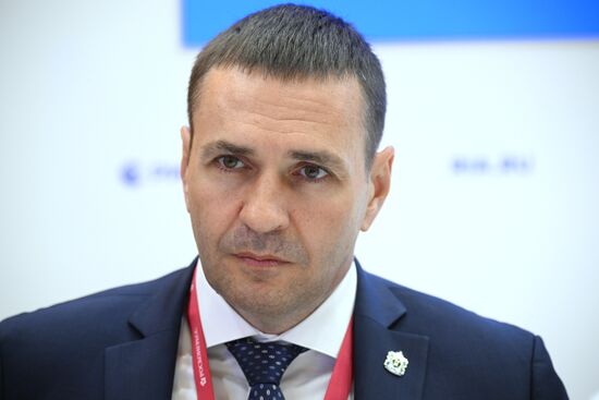 ПМЭФ-2025. Стенд РИА Новости и студия радио Sputnik