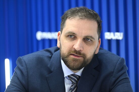 ПМЭФ-2025. Стенд РИА Новости и студия радио Sputnik