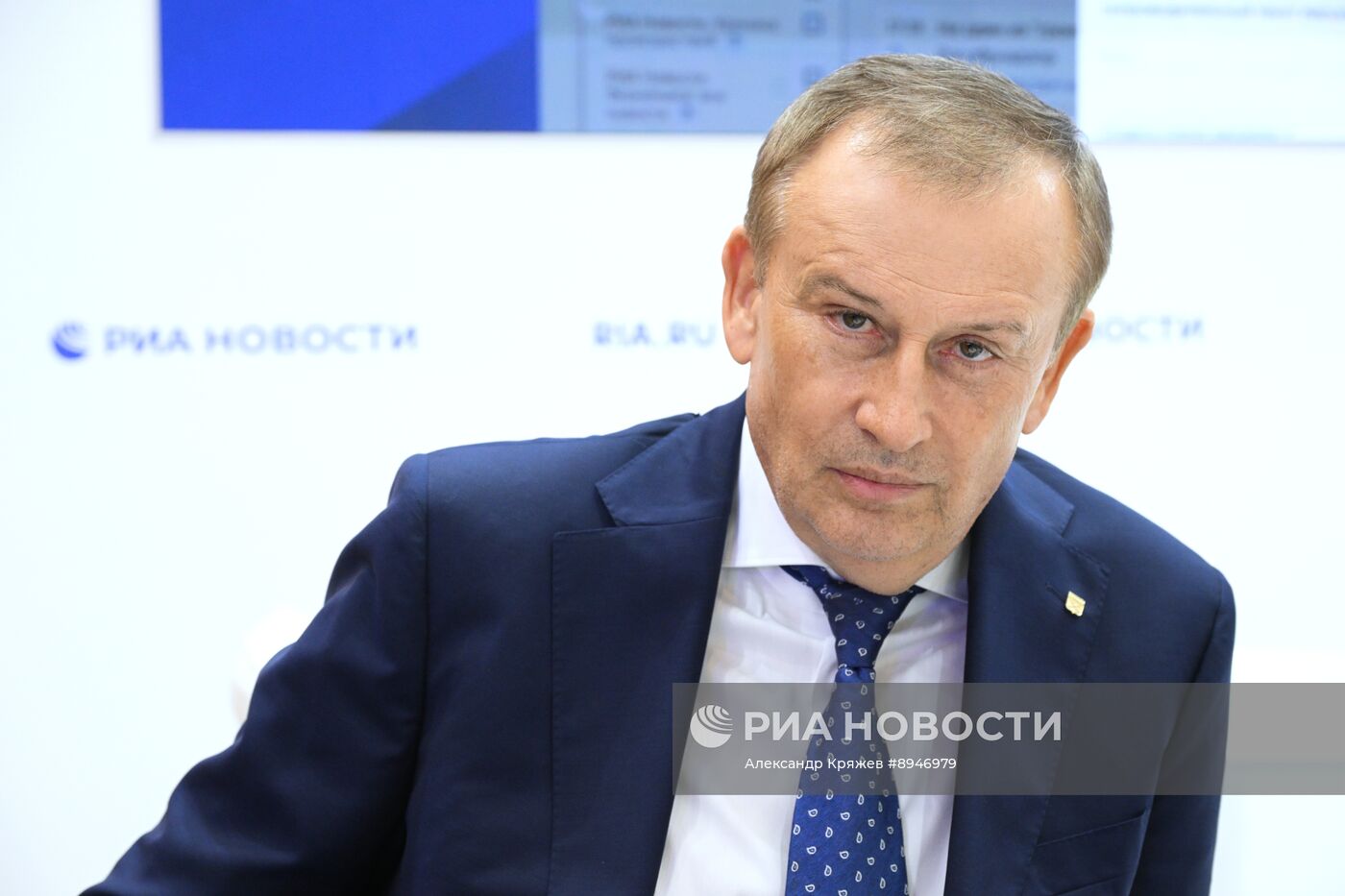 ПМЭФ-2025. Стенд РИА Новости и студия радио Sputnik