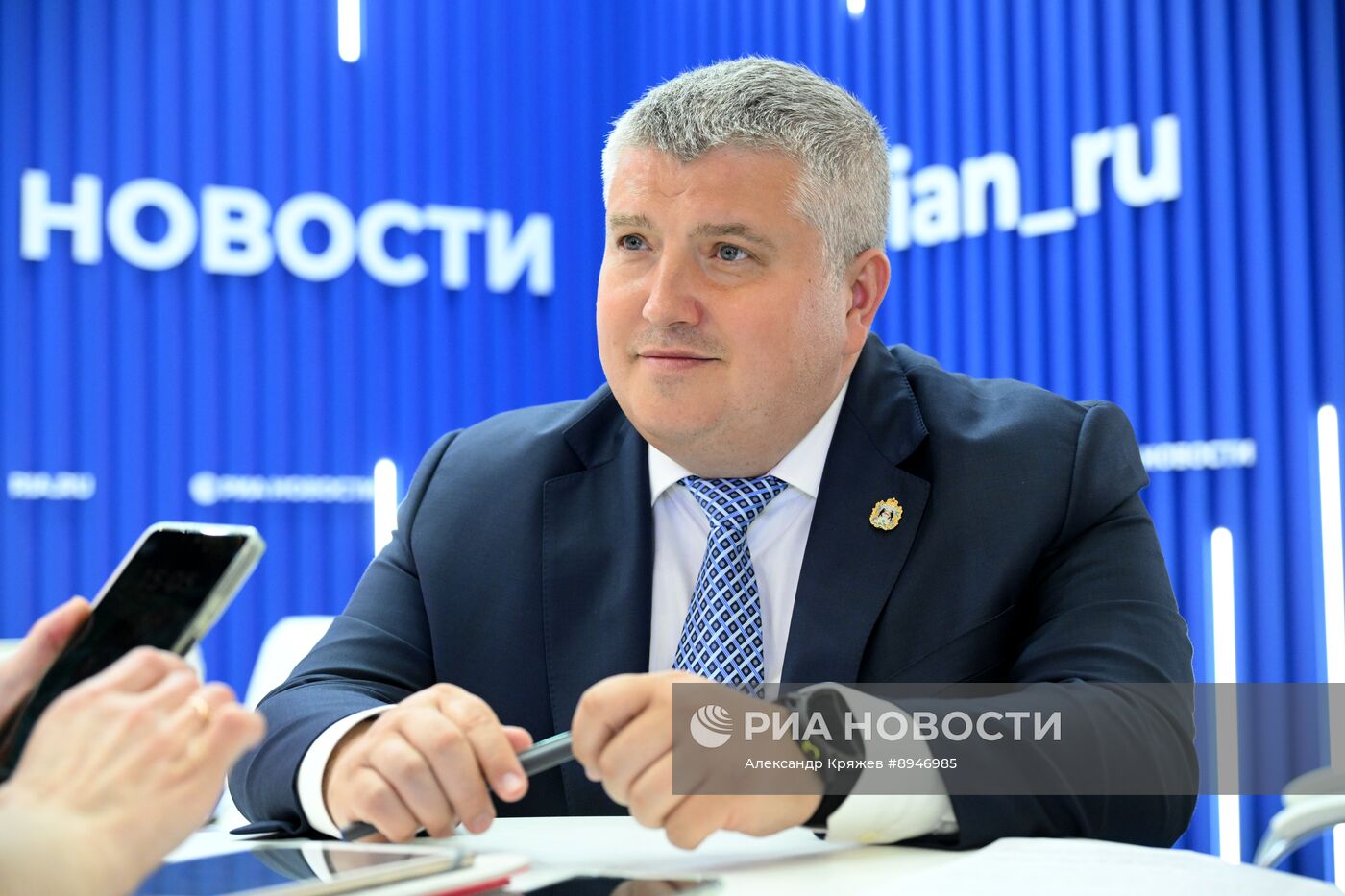 ПМЭФ-2025. Стенд РИА Новости и студия радио Sputnik