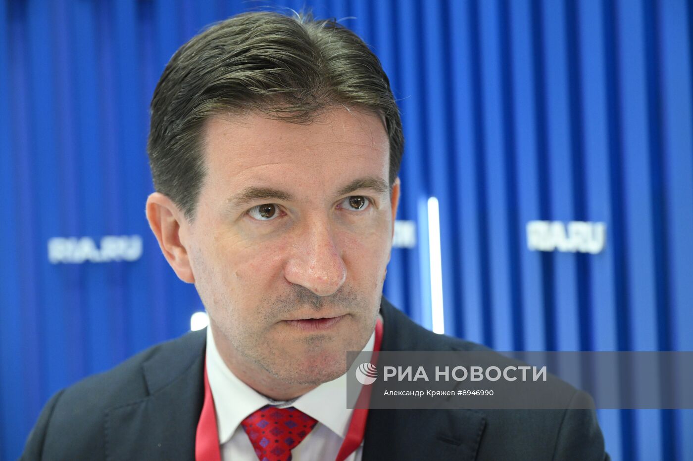 ПМЭФ-2025. Стенд РИА Новости и студия радио Sputnik