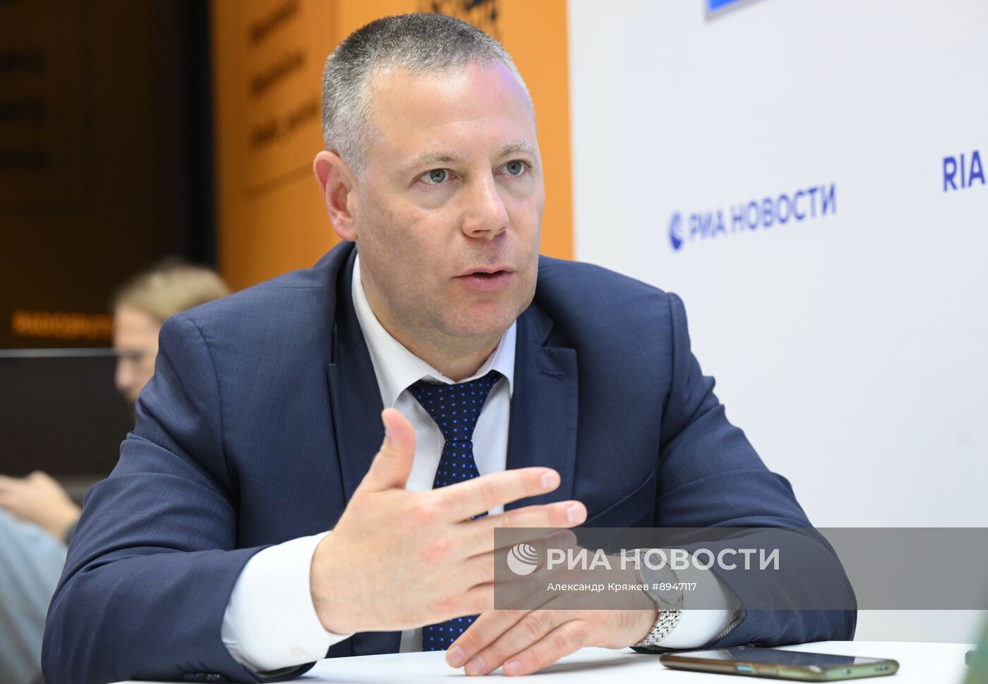 ПМЭФ-2025. Стенд РИА Новости и студия радио Sputnik