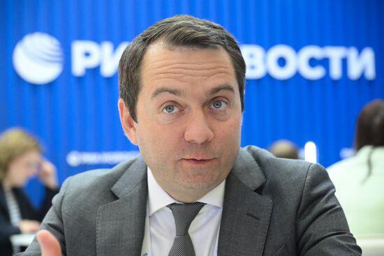 ПМЭФ-2025. Стенд РИА Новости и студия радио Sputnik