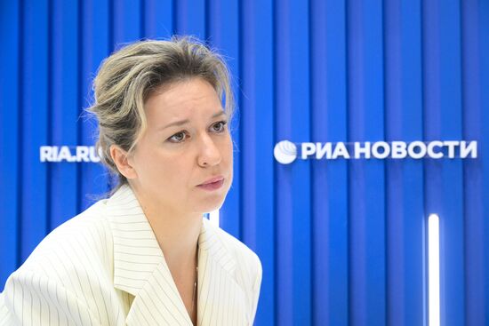 ПМЭФ-2025. Стенд РИА Новости и студия радио Sputnik