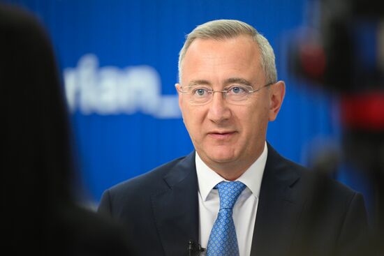 ПМЭФ-2025. Стенд РИА Новости и студия радио Sputnik