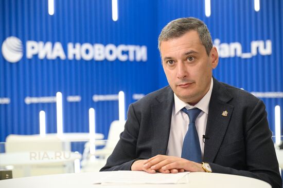 ПМЭФ-2025. Стенд РИА Новости и студия радио Sputnik